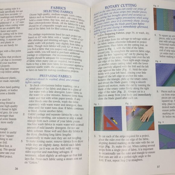 Vintage Country Bouquet Quilts Pattern Book Leisure Arts Quilting Ideas Designs - Picture 8 of 10